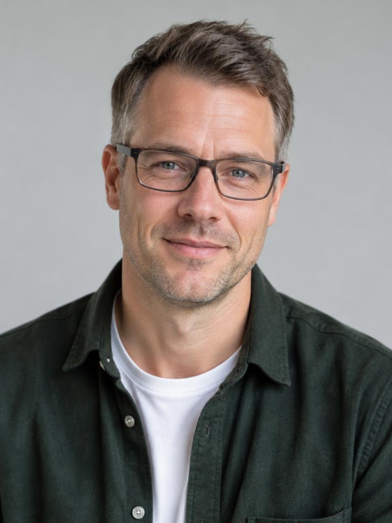 KI-generiertes Autorenporträt für Matthias Wilhelm